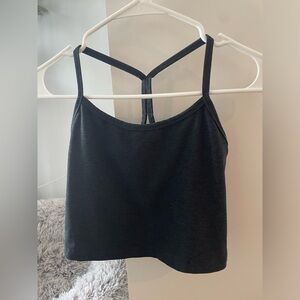 Beyond Yoga Space Dye Crop Tank - DARKEST NIGHT, Size Medium